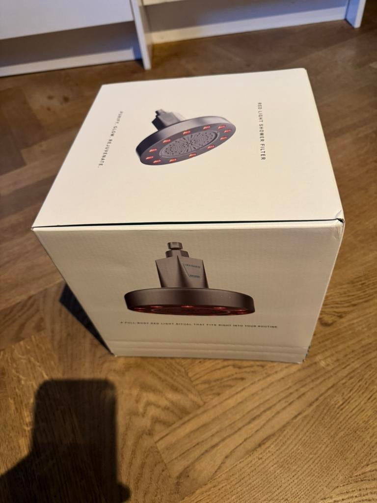 Higher Dose Red Light Therapy Shower Head sealed, Sport en Fitness, Gezondheidsproducten en Wellness, Ophalen, Nieuw, Lichaamsverzorging