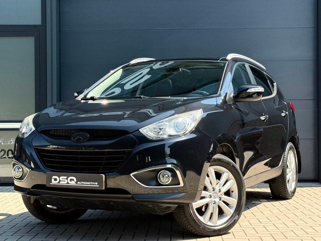 Hyundai Ix35 2.0i i-Catcher, Auto's, Hyundai, Gebruikt, Zwart, 1600 kg, SUV of Terreinwagen