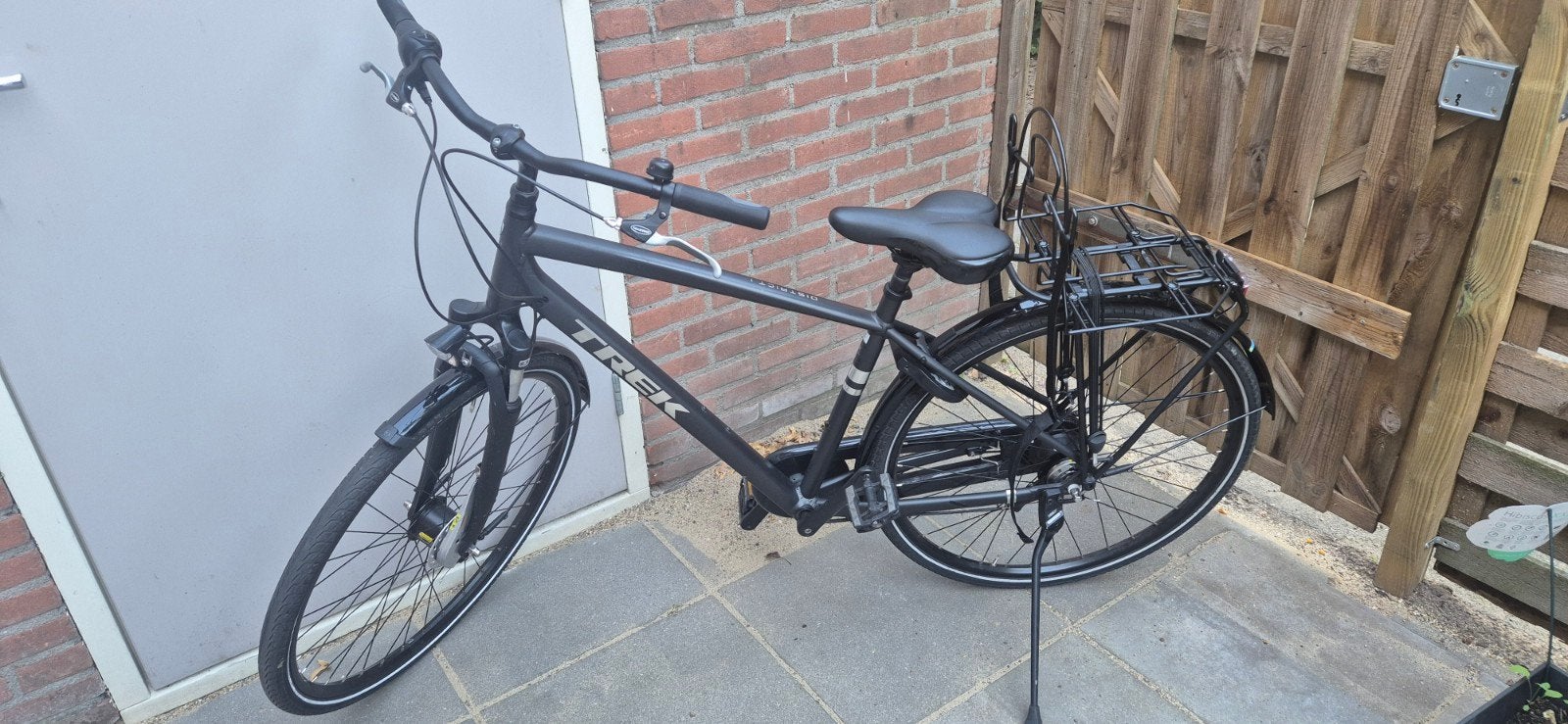 Trek, Heren stadsfiets, zgan, Fietsen en Brommers, Versnellingen, 49 tot 53 cm, Zo goed als nieuw, Ophalen