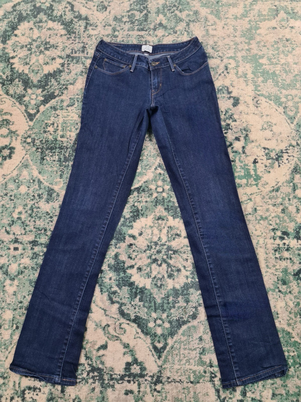 Levi's bold curve straight leg W26 L34 Dames Tulsi2634, Blauw, Ophalen of Verzenden, Zo goed als nieuw, W27 (confectie 34) of kleiner