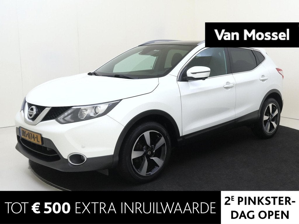 Nissan Qashqai 1.2 N-Vision | Design-pakket | airco automati, Auto's, Nissan, Bedrijf, Te koop, Qashqai, 360° camera, ABS, Achteruitrijcamera