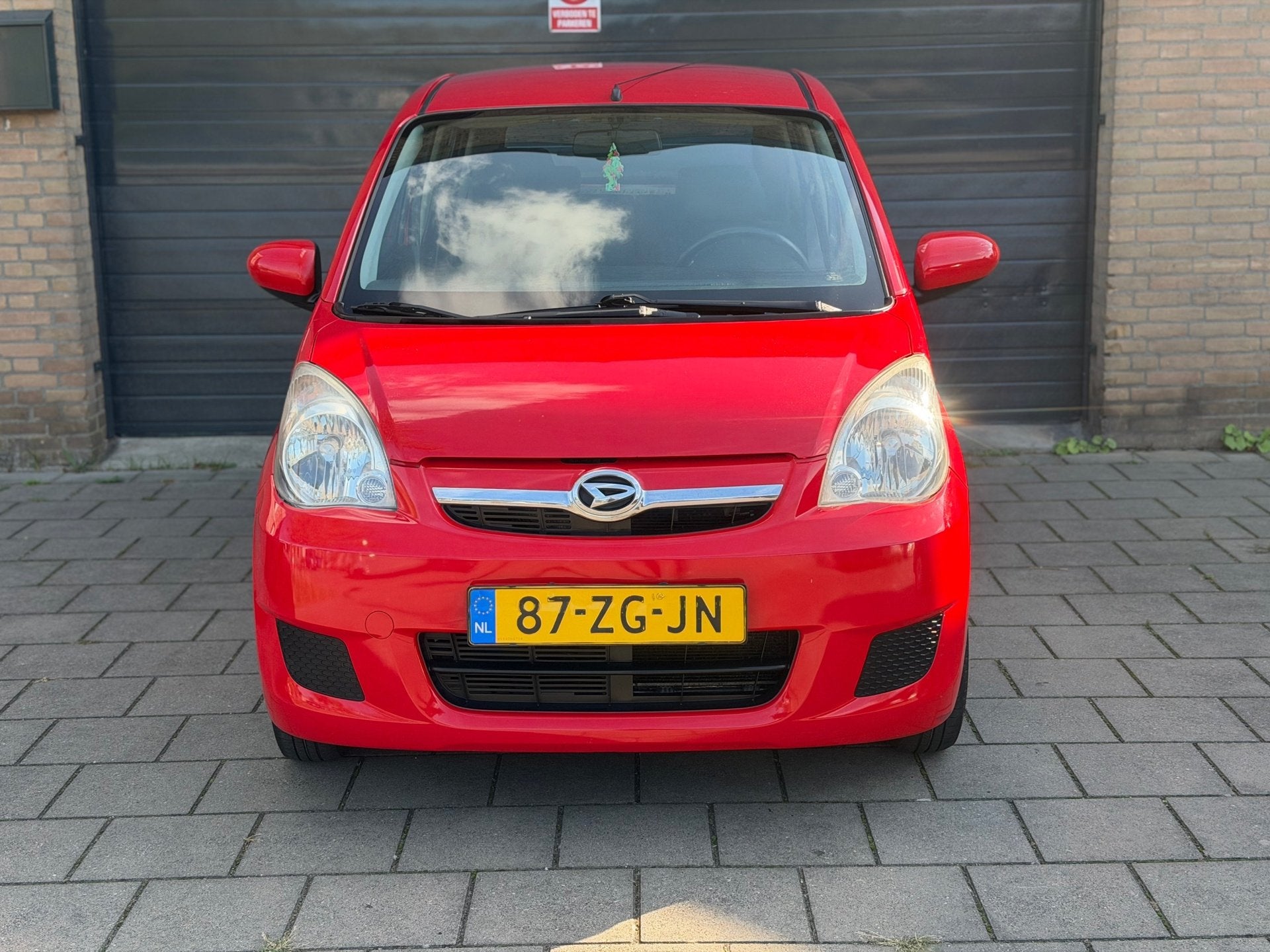 Daihatsu Cuore 1.0 Premium Apk Airco Elekt pakket rijdt goed, Auto's, Daihatsu, Voorwielaandrijving, Stof, 4 stoelen, Cuore