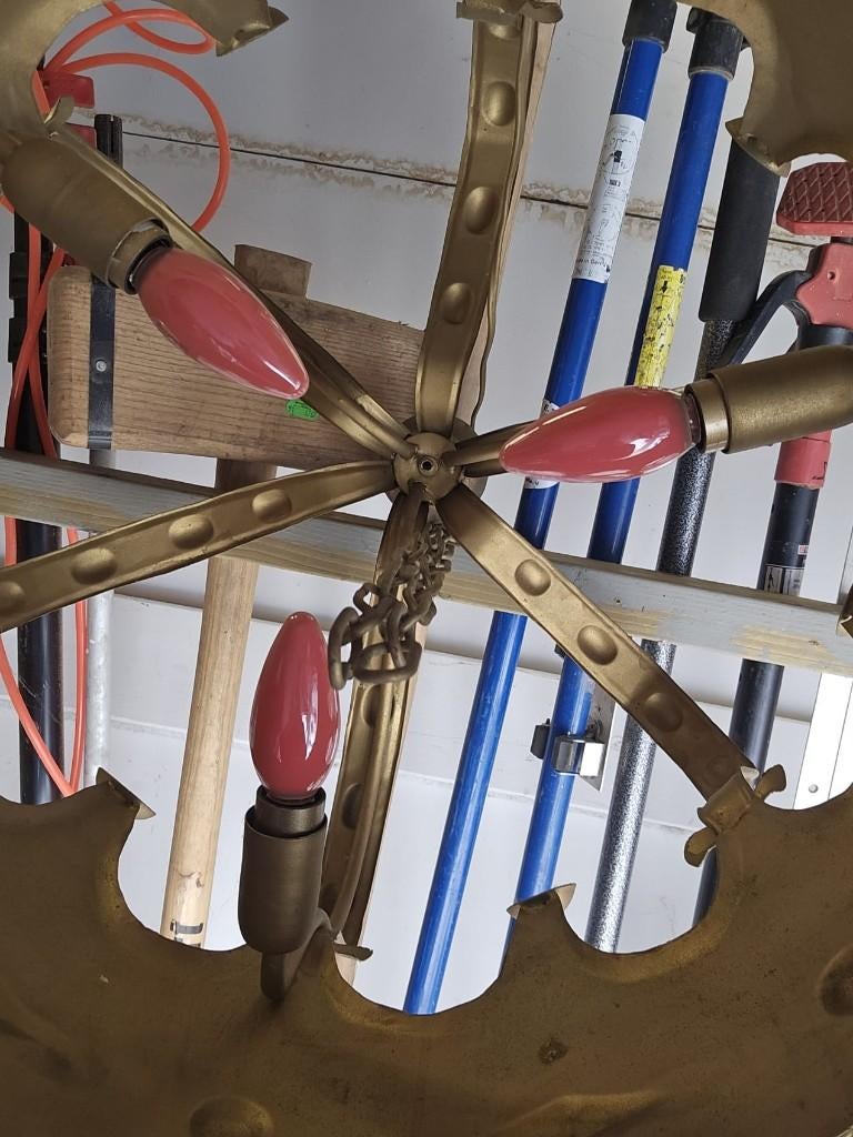 Koningskroon lamp, Ophalen, Gebruikt, Gloeilamp, 60 watt of meer