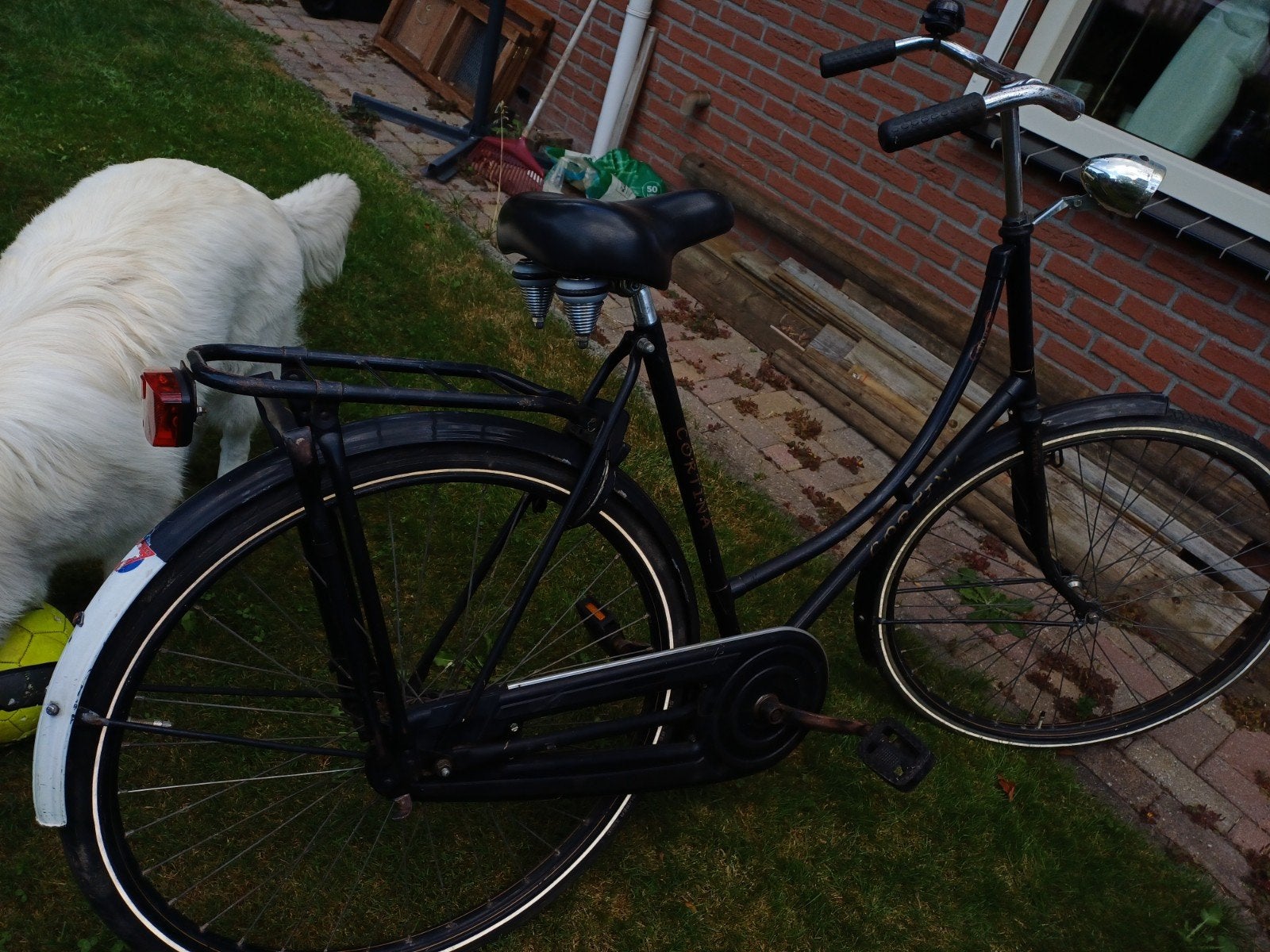 fiets, 53 tot 56 cm, Ophalen, Gebruikt, Terugtraprem