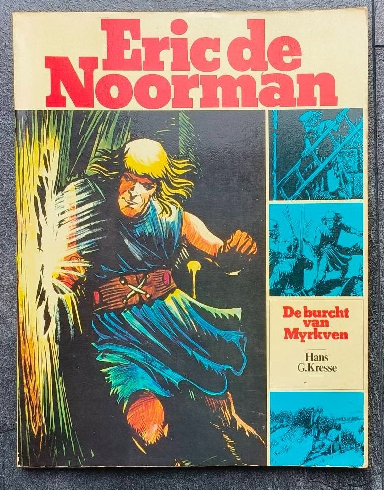 Erik de Noorman, De burcht van Myrkven, Eén stripboek, Ophalen of Verzenden, Zo goed als nieuw, Hans Kresse