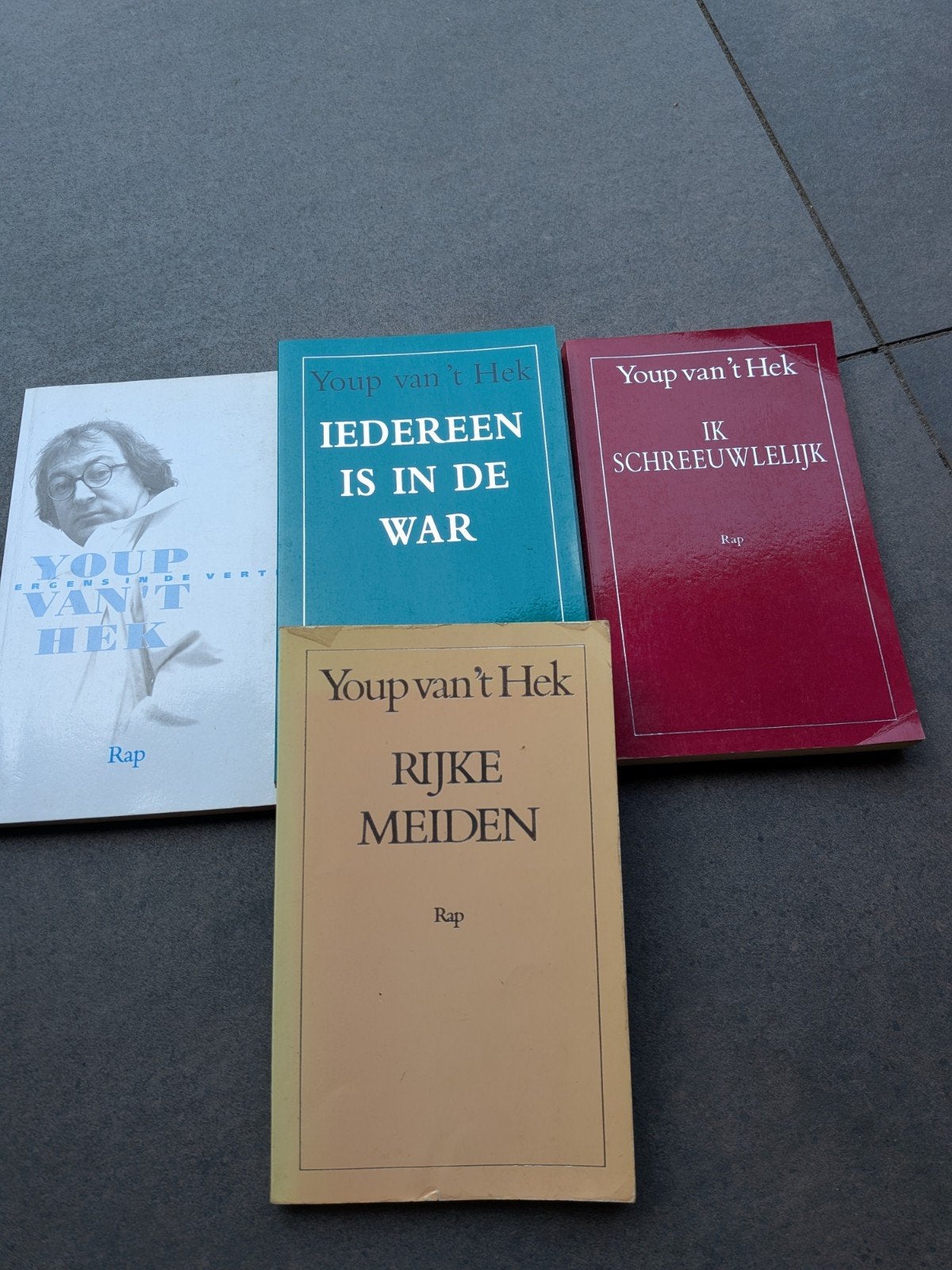Youp van 't Hek boeken - 4 stuks, Ophalen, Gelezen, Youp van 't Hek