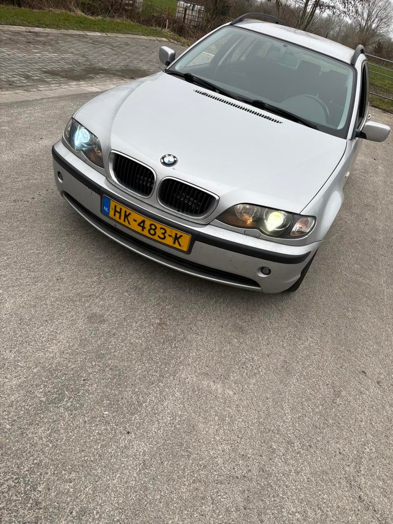 in onderdelen bmw e46 touring, Auto-onderdelen, Ophalen of Verzenden, Gebruikt, BMW, Motorkap
