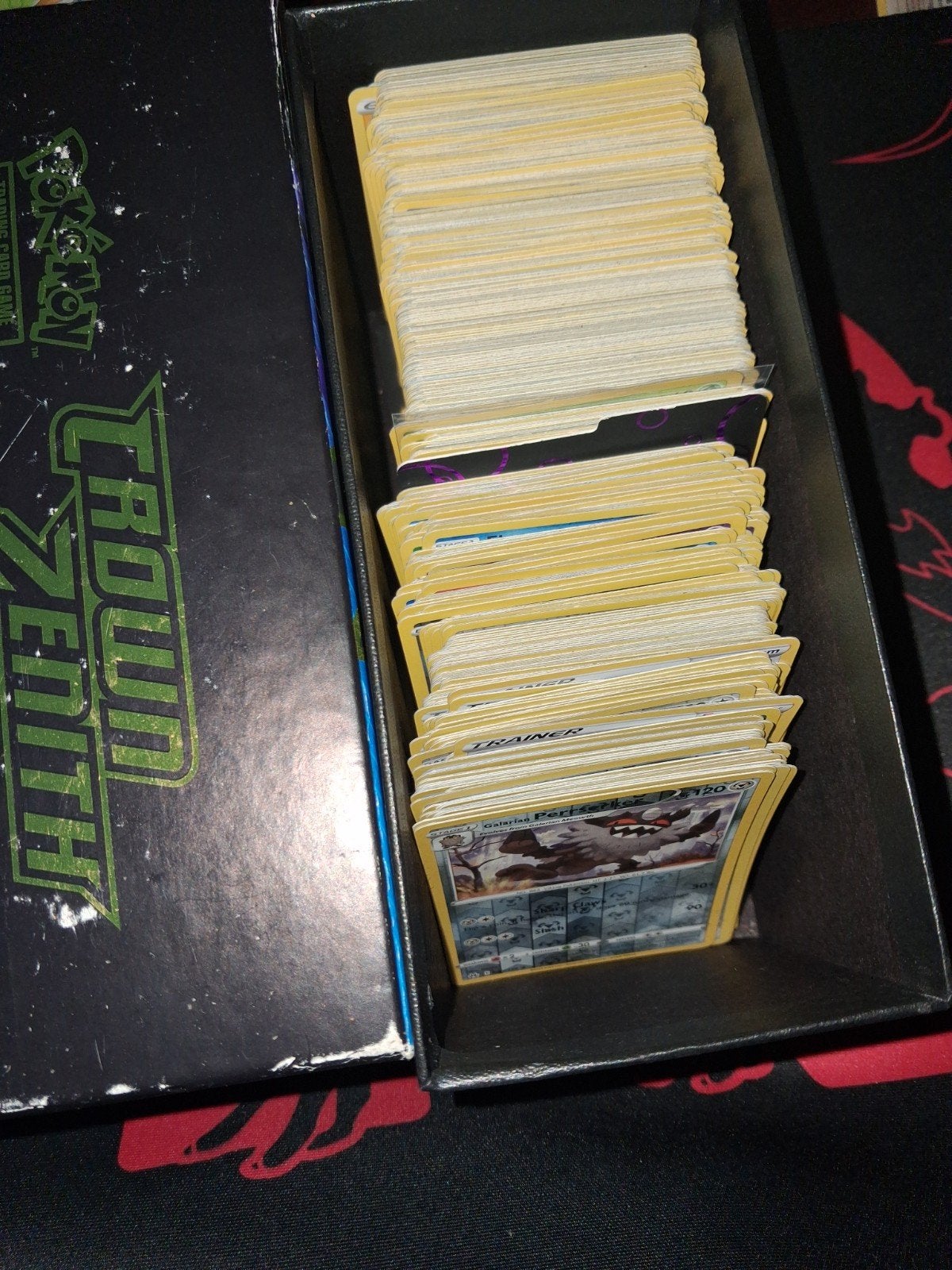 SWSH Crown Zenith 160+ Holo en Reverse en Bulk met ETB, Ophalen of Verzenden, Zo goed als nieuw, Meerdere kaarten, Foil