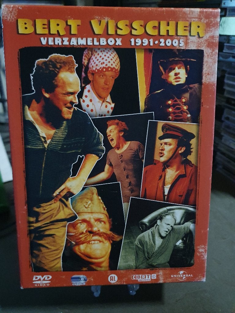 Bert Visscher - Verzamelbox 1991-2005 (6 DVD), Alle leeftijden, Ophalen, Zo goed als nieuw, Stand-up of Theatershow
