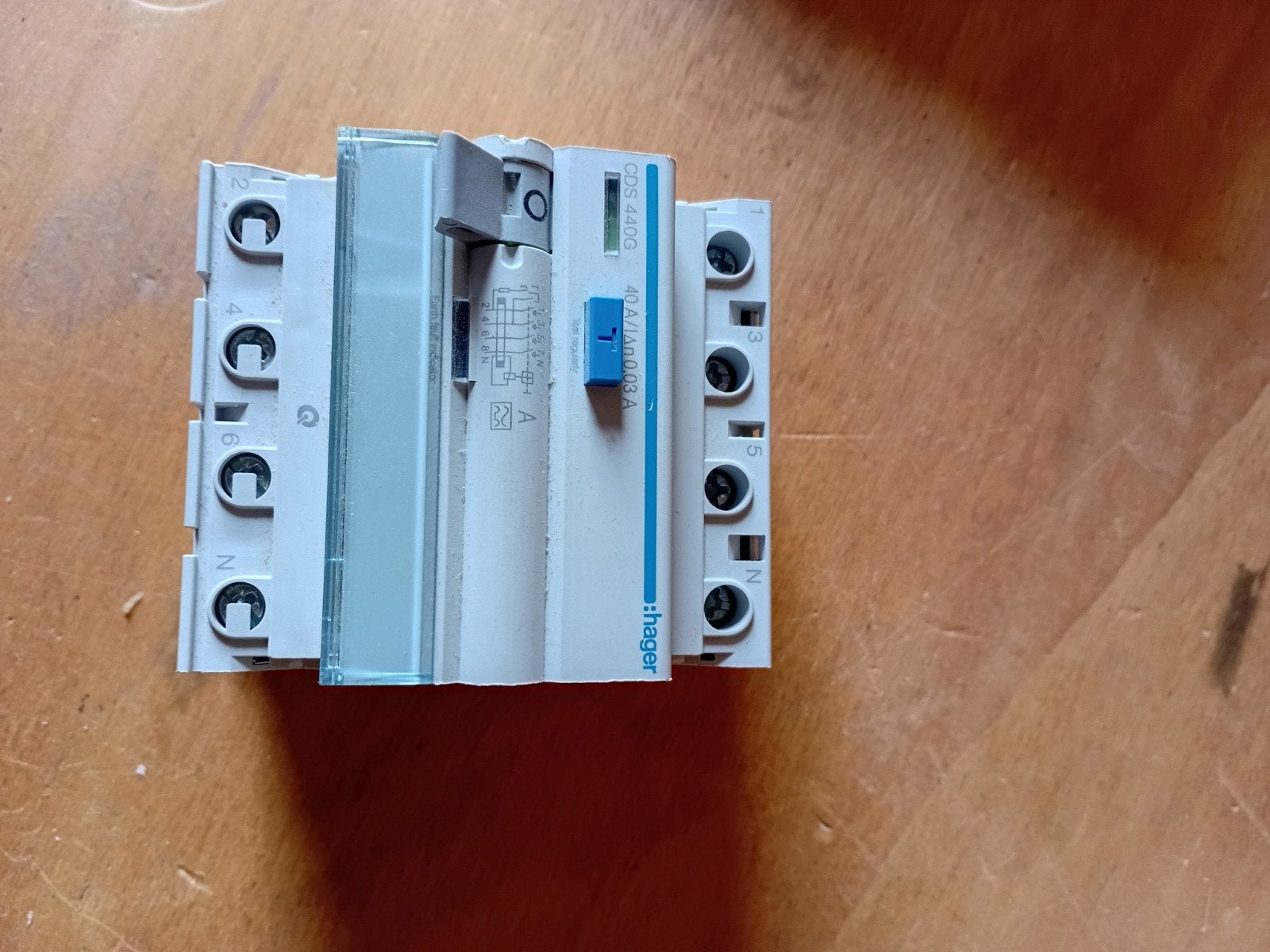 Aardlekautomaat Hager CDS-440g, Verzenden, Nieuw, Hager, Overige typen