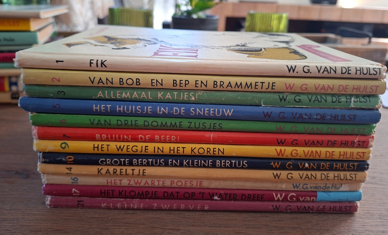 W.G. van de Hulst - Diverse kinderboeken (11 stuks), Ophalen of Verzenden