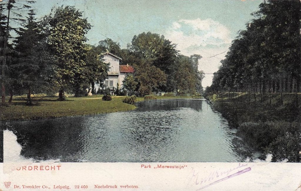 703-361-015 Dordrecht Park Merwesteijn, Verzenden, Voor 1920, Zuid-Holland