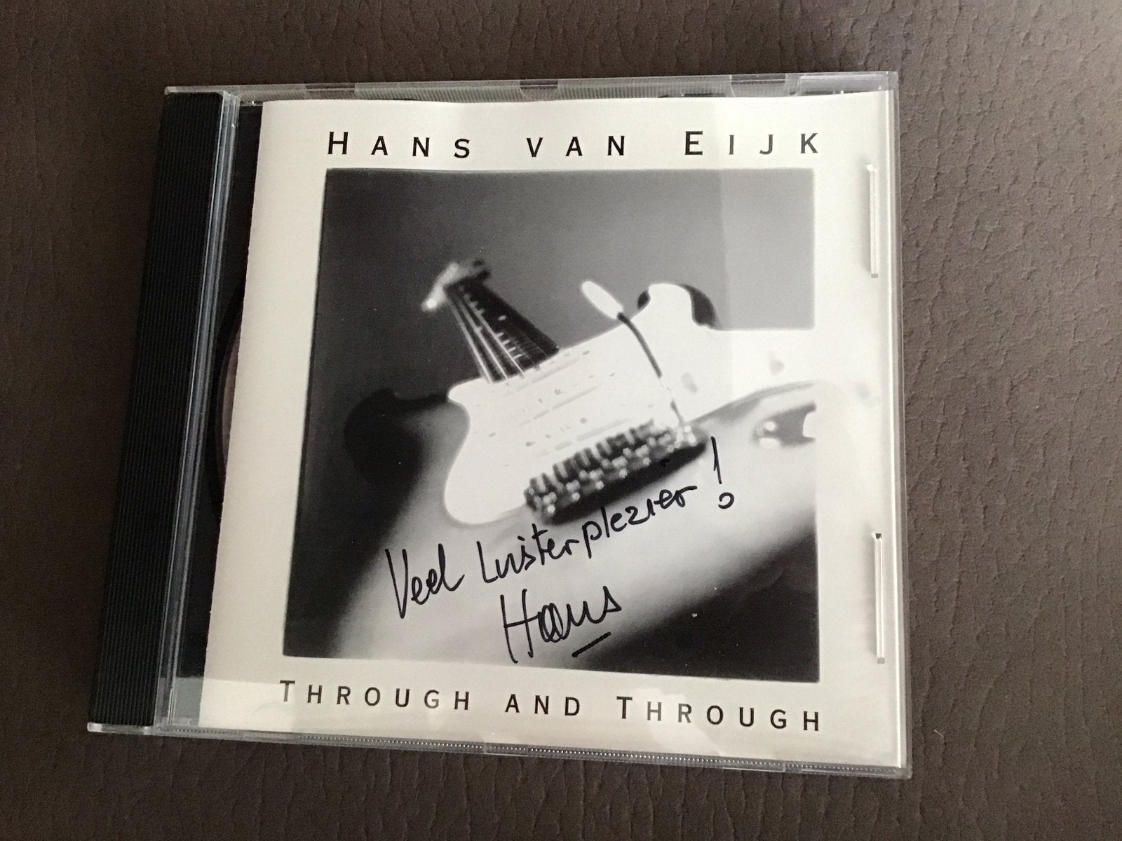 Hans van Eijk - Through and Through (Gesigneerd), Overige genres, Ophalen of Verzenden, Zo goed als nieuw, Gesigneerd