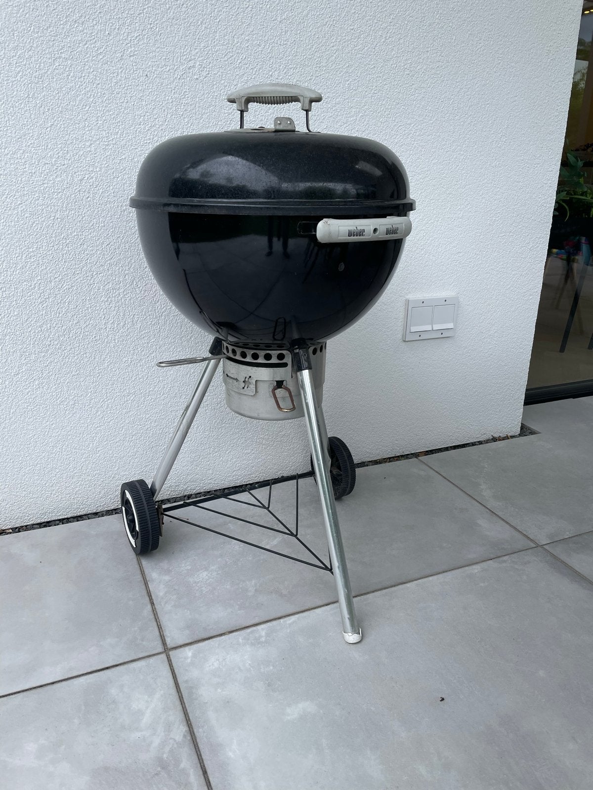 Weber Barbecue Zwart 47cm, Ophalen, Gebruikt