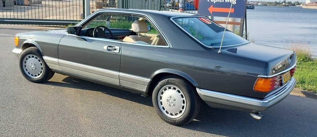 Mercedes-Benz C126 380 SEC 2nd owner 1986 belasting vrij, Auto's, Automaat, Achterwielaandrijving, 4 stoelen, Leder