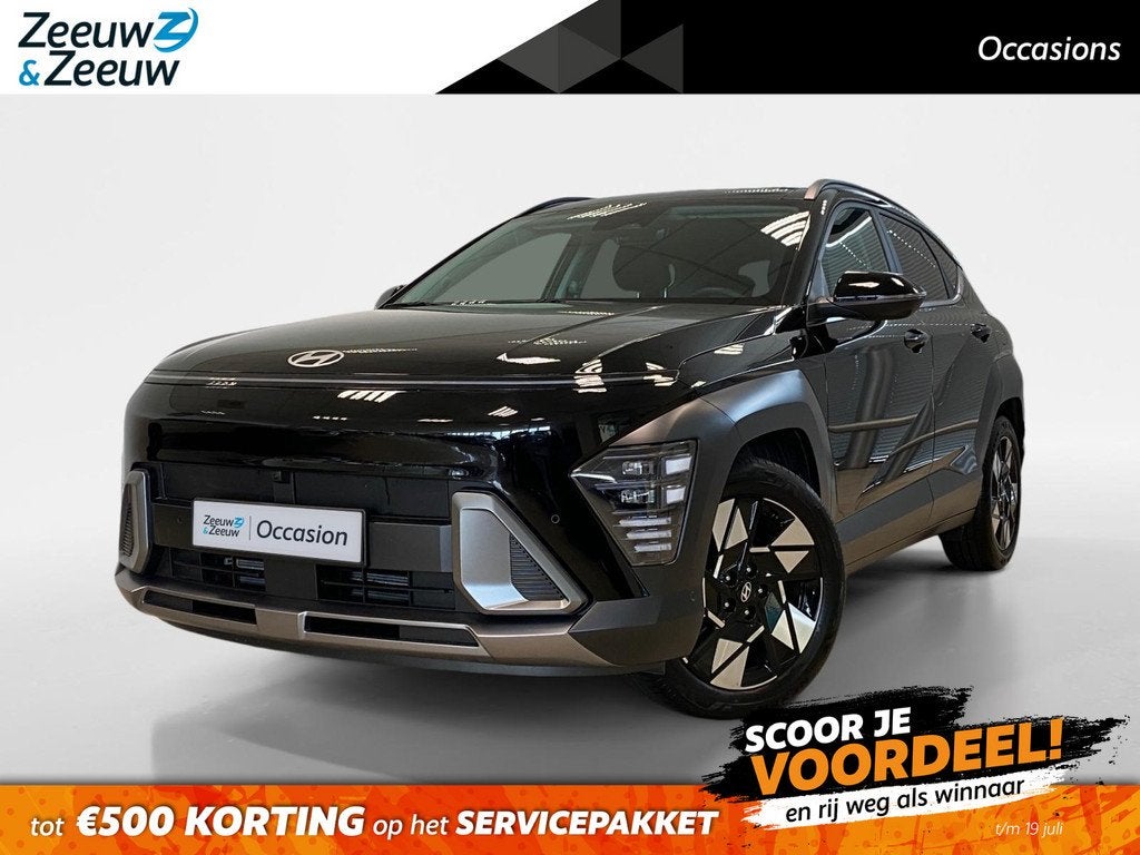 Hyundai Kona 1.6 HYBRID | PREMIUM SKY | AUTOMAAT | NL-AUTO |, Auto's, Hyundai, 12 maanden, 137 pk, Gebruikt, Euro 6