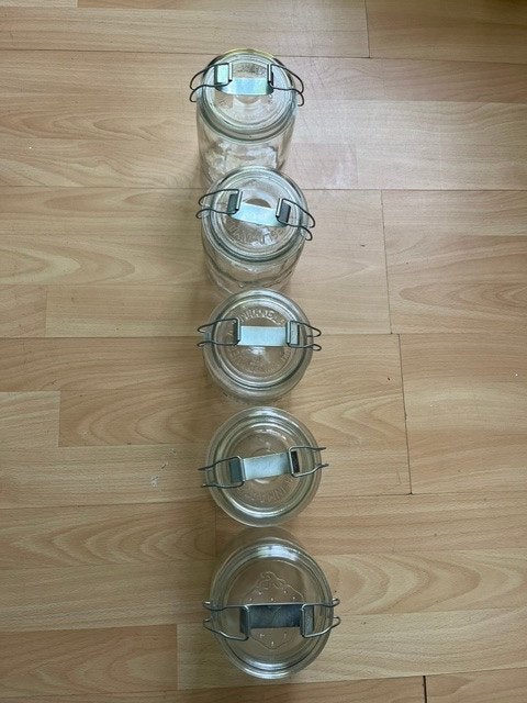 Weckpotten, Huis en Inrichting, Ophalen, Zo goed als nieuw, Overige merken, Glas