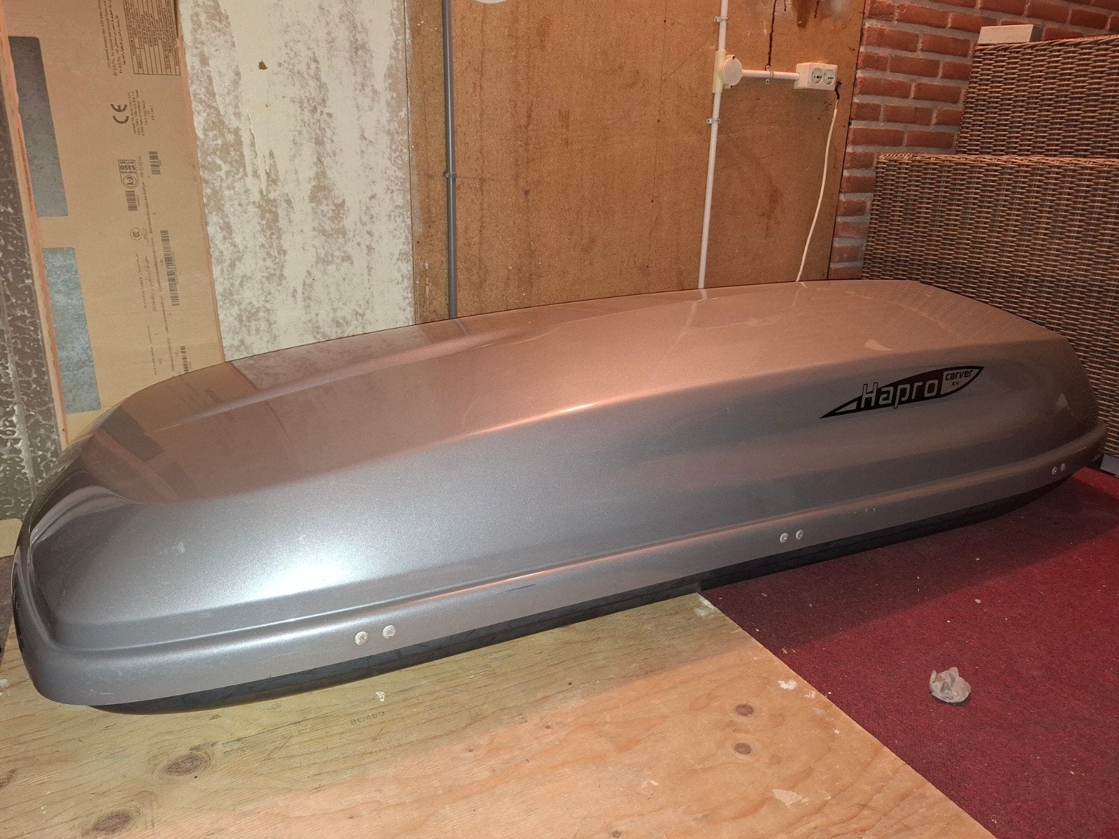 Hapro Carver 6.4 Dakkoffer - 420 liter inhoud, Ophalen