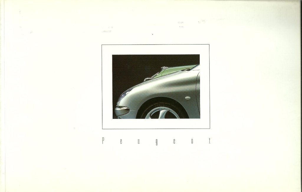 Peugeot 206 cabriolet folders, Ophalen of Verzenden, Gelezen, Peugeot
