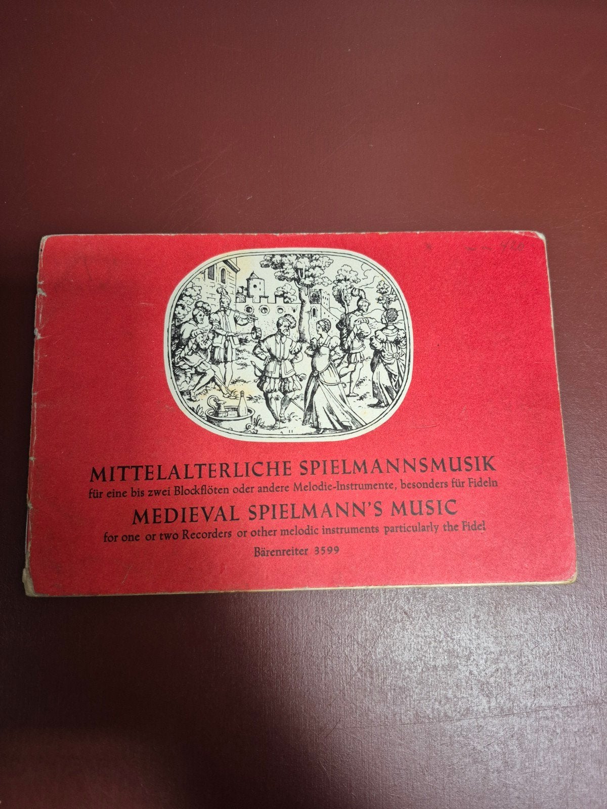 Mittelalterliche Spielmannsmusik - Bladmuziek, Ophalen of Verzenden, Gebruikt, Blokfluit