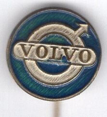 VOLVO koper/blik vrachtwagen speldje ( E_078), Ophalen of Verzenden, Zo goed als nieuw, Transport, Speldje of Pin
