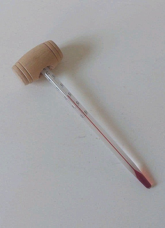 Analoge thermometer  vloeistoffen wijnthermoter wijn wine, Bijen