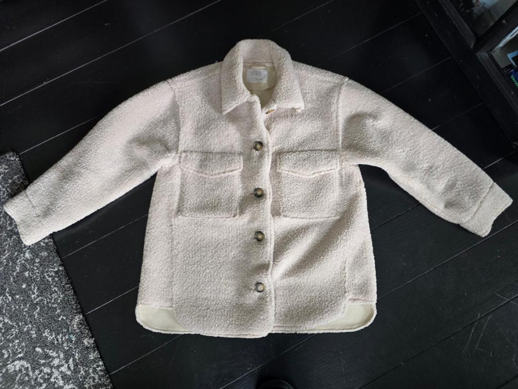 Teddy shirt jacket Zomerjas 152 Zara, Meisje, Nieuw, Ophalen of Verzenden, Zara girls