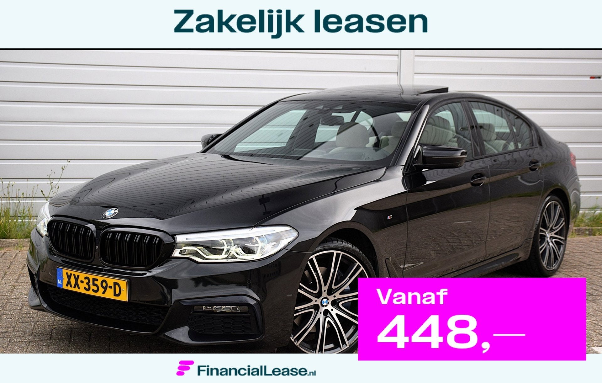 BMW 5-serie 530i High Executive Edition*Dak*Navi*360Cam*M-Pa, Automaat, 1998 cc, Achterwielaandrijving, Gebruikt