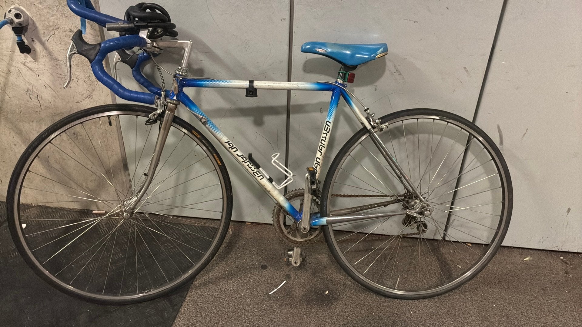 Jan janssen racefiets, Gebruikt, 10 tot 15 versnellingen, Heren, Aluminium