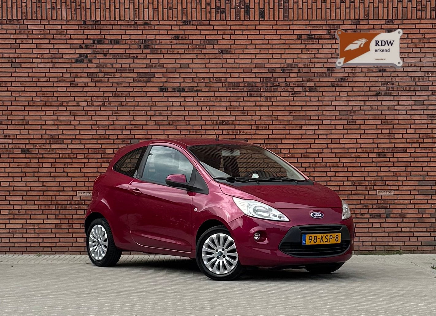 ✅Ford Ka 1.2 51KW,New APK, New koppeling,Airco,Gepolijst, Auto's, Voorwielaandrijving, Euro 5, Stof, 1242 cc