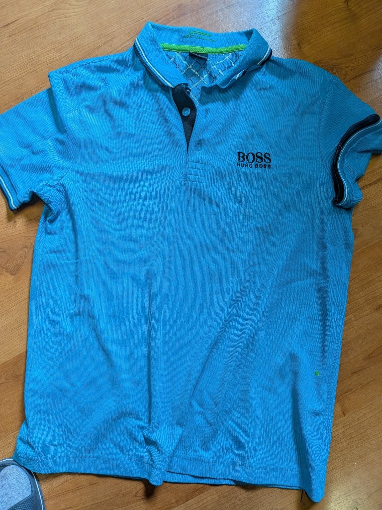 Shirt Boss maat s, BOSS, Blauw, Nieuw, Ophalen of Verzenden
