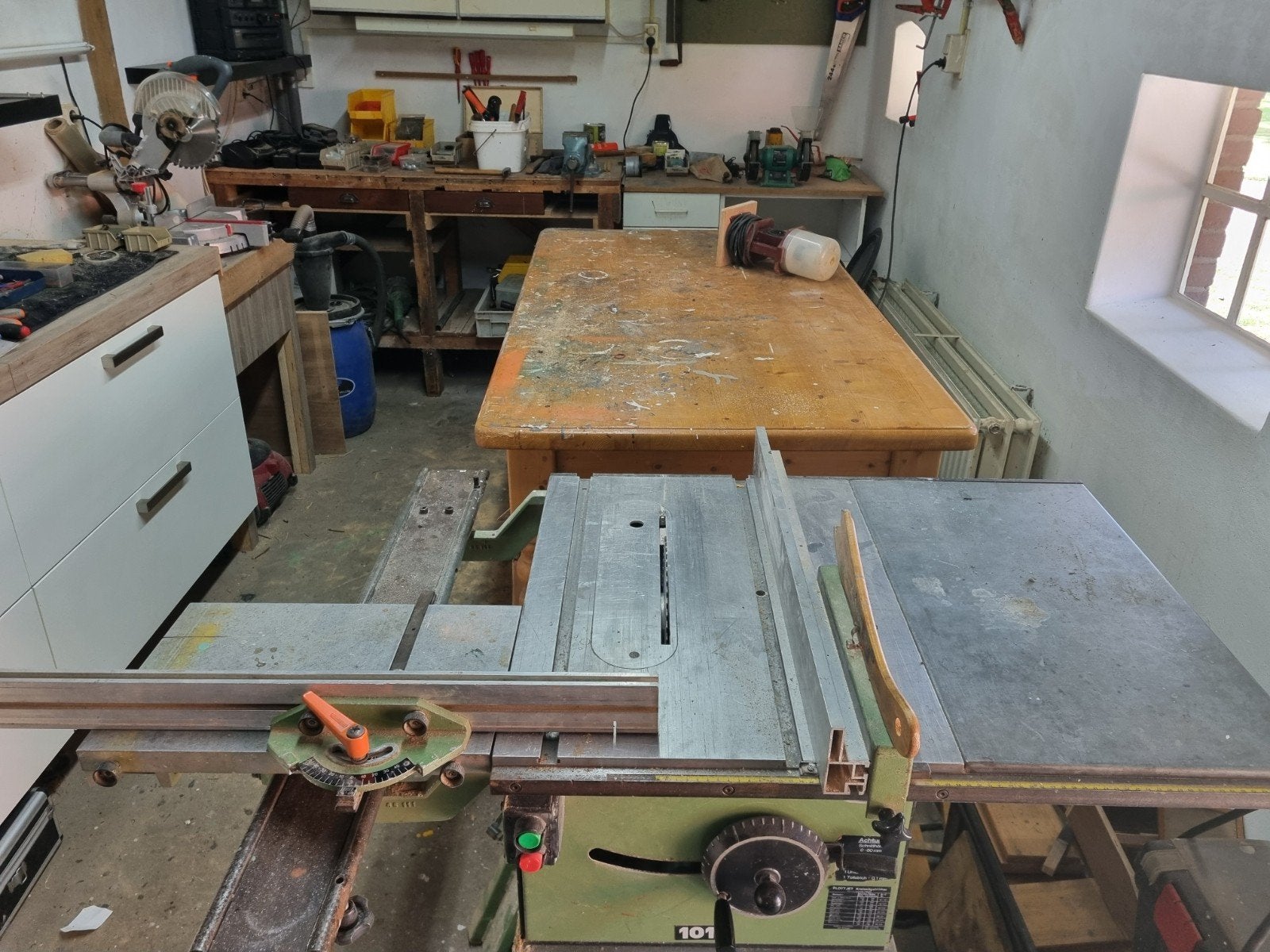 Zaagtafel, Ophalen, Gebruikt, Cirkelzaag, 70 mm of meer