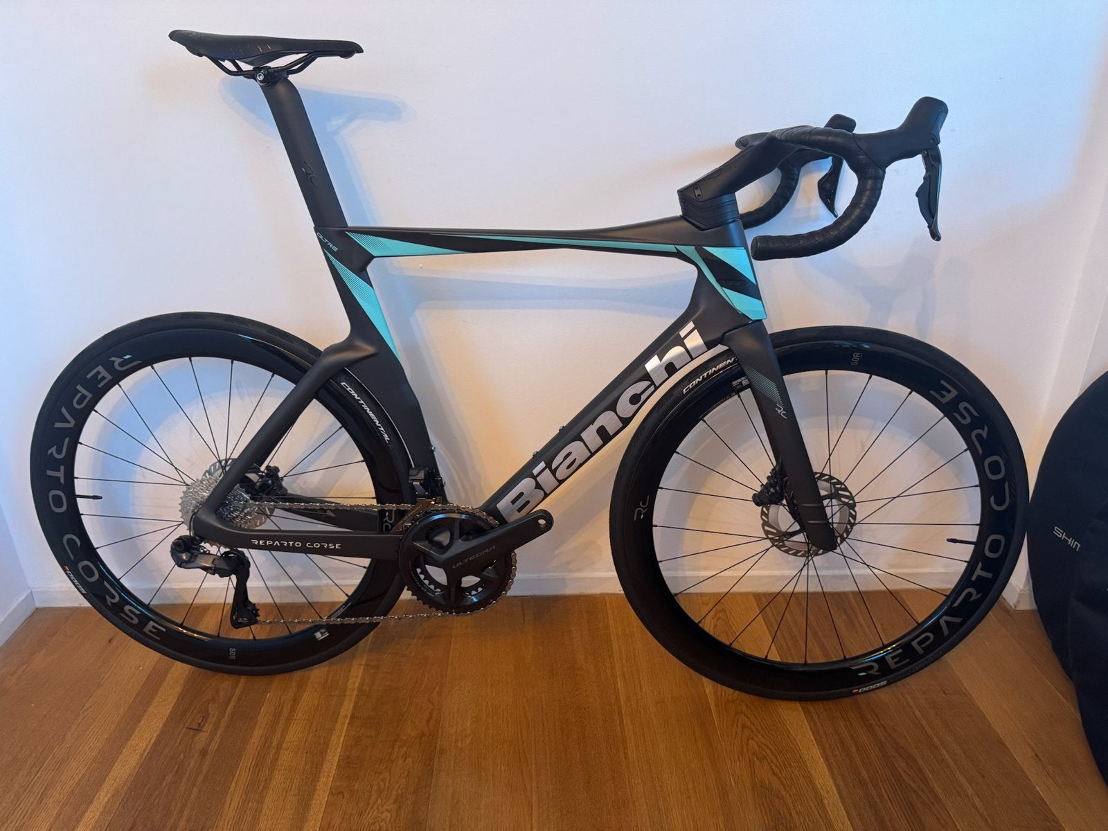 Bianchi Oltre RC UltegraDi2 mt59 Reparto Corse wielen NIEUW, Fietsen en Brommers, 28 inch, Carbon, Nieuw, 57 tot 61 cm