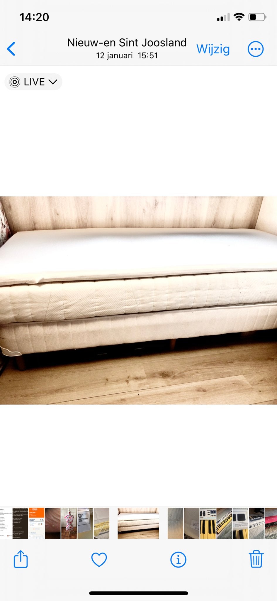 Boxspring Cleopatra 2.00 x 90 - Comfortabel Eenpersoonsbed, Huis en Inrichting, Slaapkamer | Boxsprings, Gebruikt, 90 cm, 200 cm