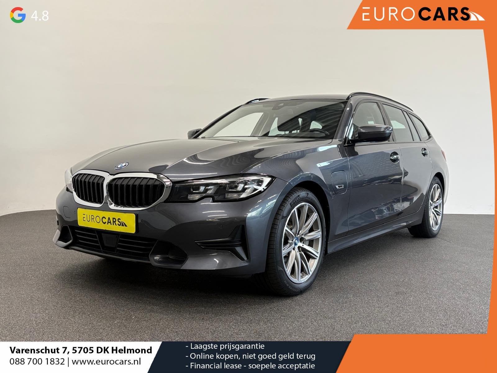 BMW 3-serie Touring 330e Sportline Automaat 292pk Airco Navi, Auto's, 1998 cc, Achterwielaandrijving, Gebruikt, Euro 6