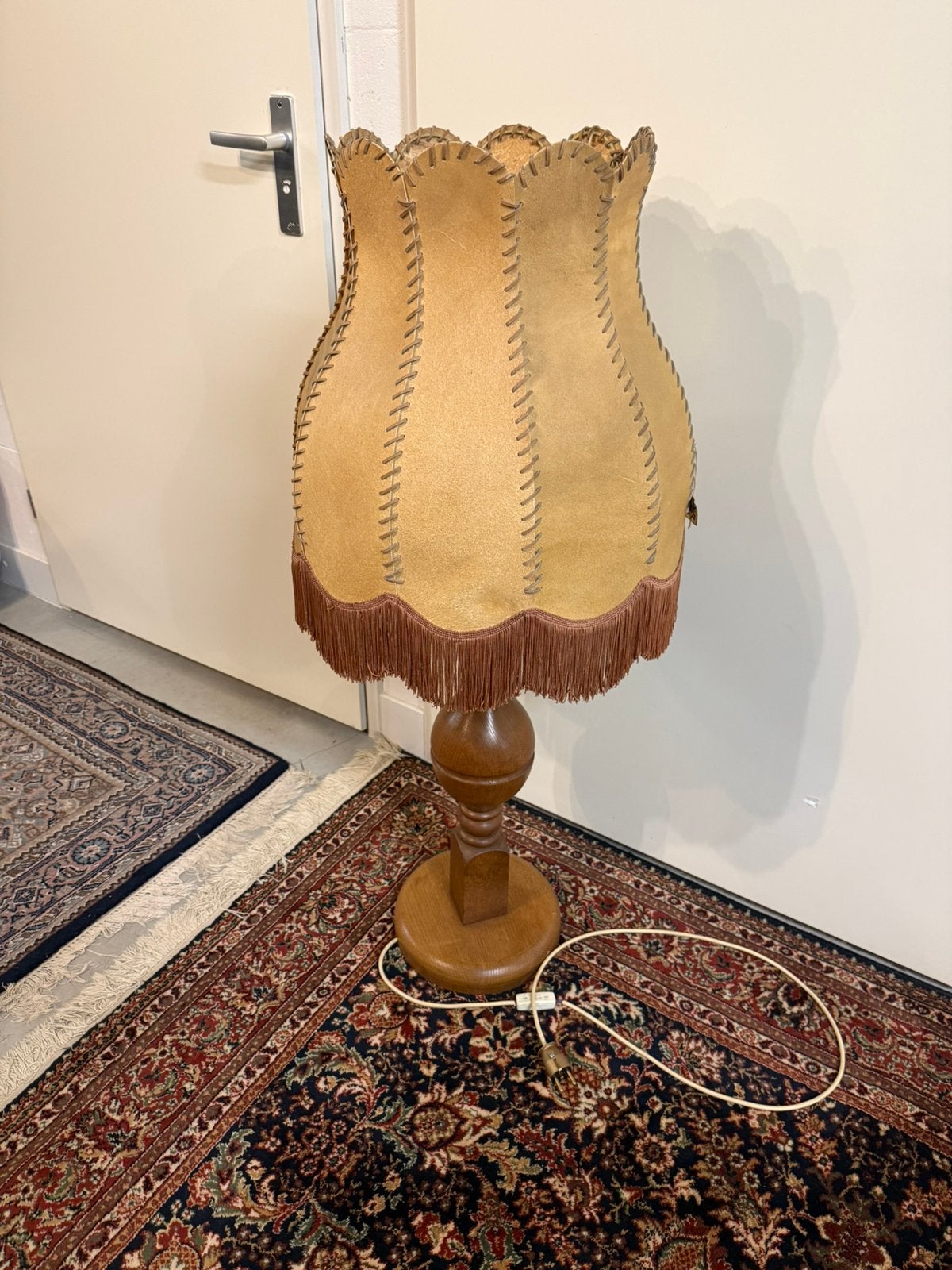 Antieke ,vintage staande lamp, Antiek en Kunst, Ophalen