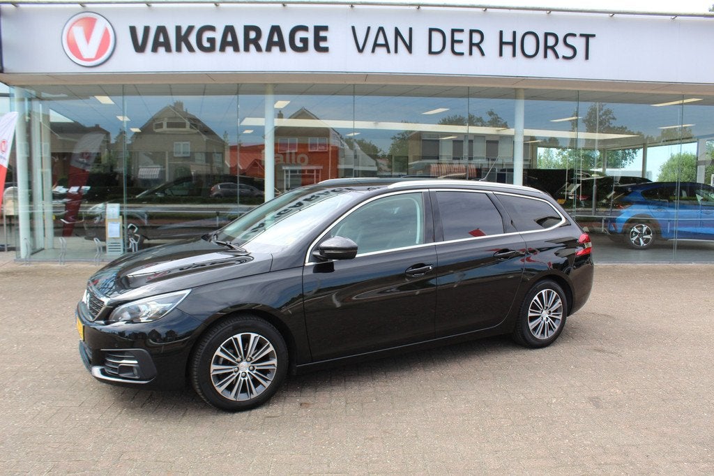 Peugeot 308 SW 1.2 Turbo 131 PK Blue Lease Allure Erg nette, Auto's, Voorwielaandrijving, Stof, Gebruikt, 1199 cc