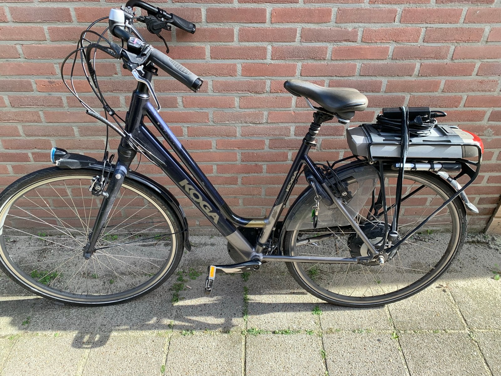 Koga E-Bike De Luxe voor onderdelen/opknappen, Gebruikt, Versnellingen, 50 tot 53 cm, Schijfrem