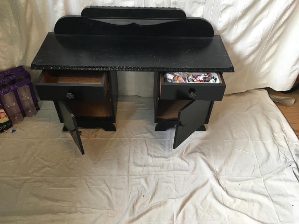 Retro dressoir uit de jaren '50 - Zwart, Ophalen