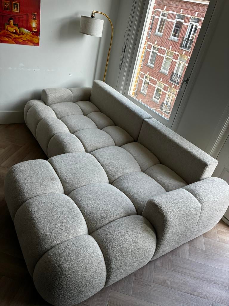 White Designer Cloud Couch, Ophalen, Zo goed als nieuw