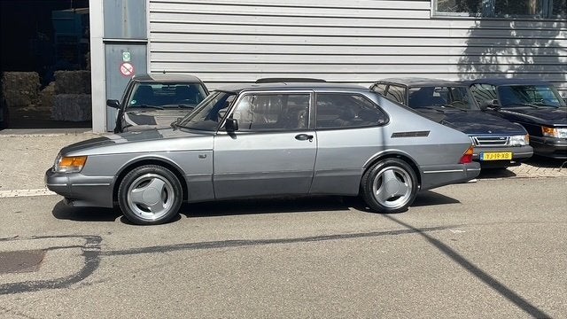Saab 900 Classic Turbosport Aero 185 pk U9, Voorwielaandrijving, Leder, Handgeschakeld, Grijs
