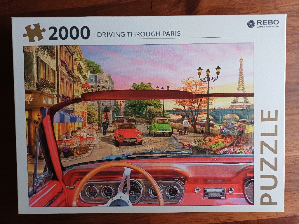 Puzzel 2000 stukjes merk REBO, Ophalen, Meer dan 1500 stukjes, Gebruikt, Legpuzzel
