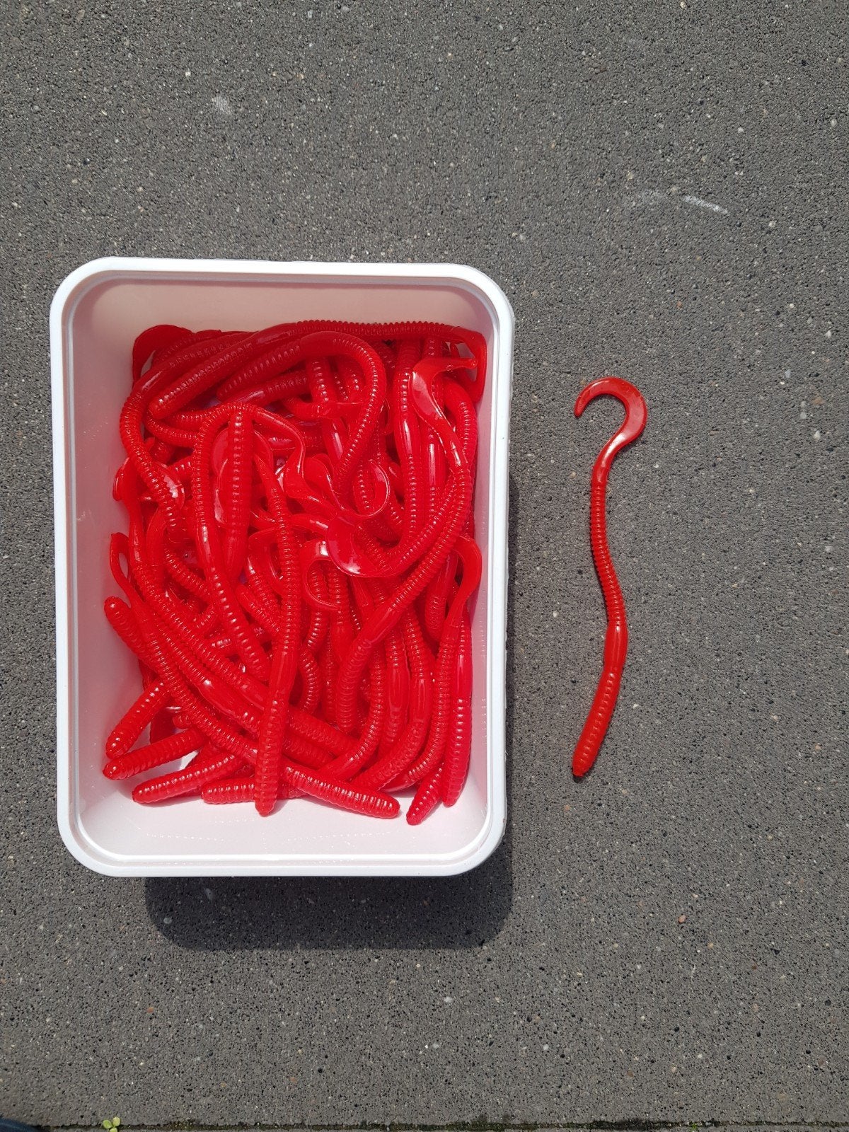 zeebaars twisters curlytail ook andere kleuren, Sieraden, Tassen en Uiterlijk, Edelstenen, Ophalen of Verzenden, Nieuw