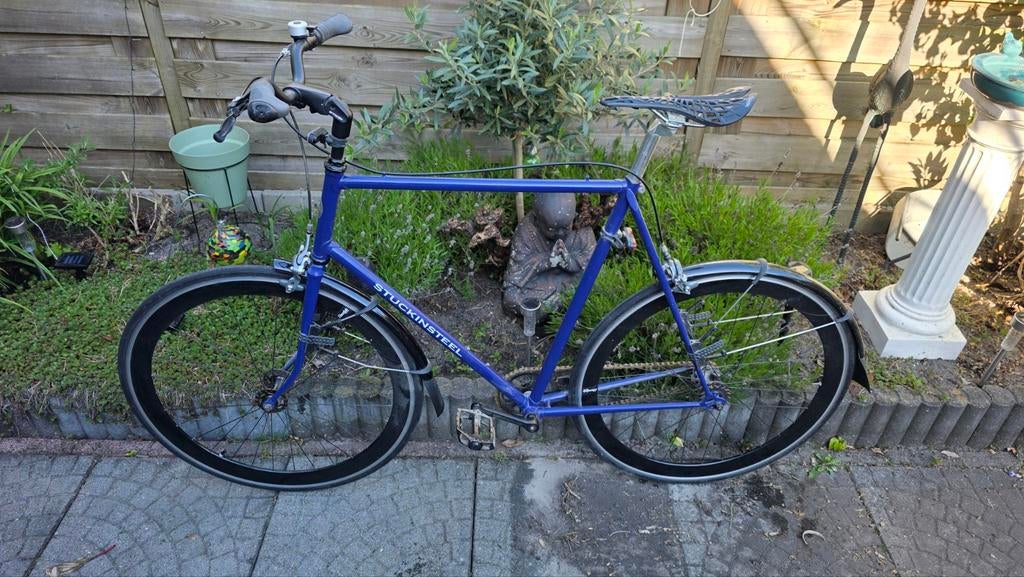 Singlespeed/Fixie Framemaat 60 met Shimano 600 remmen, Overige merken, Gebruikt, Velgrem, Ophalen of Verzenden