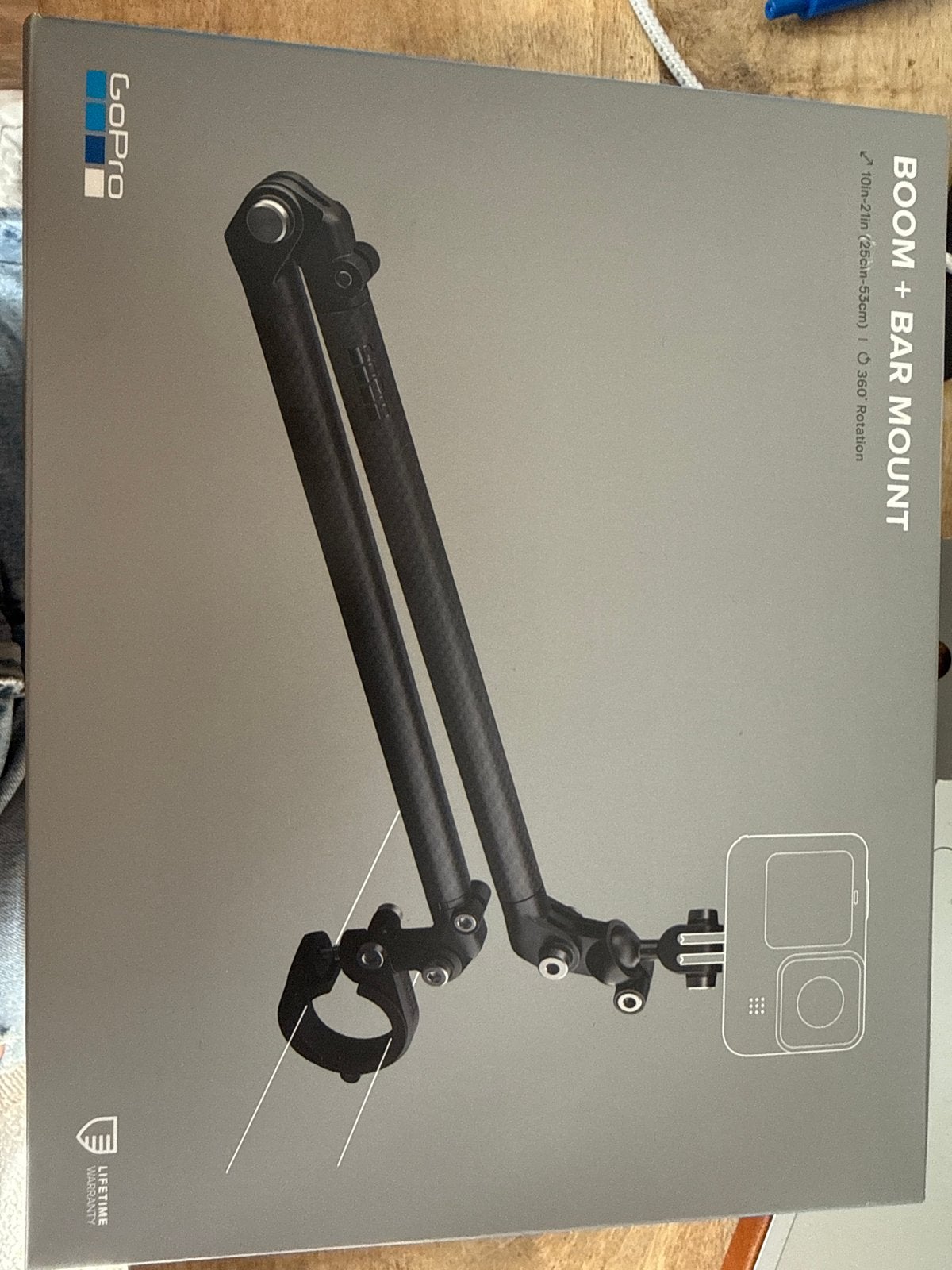 GoPro Boom + Bar Mount - Nieuw in doos, Ophalen, Nieuw, GoPro