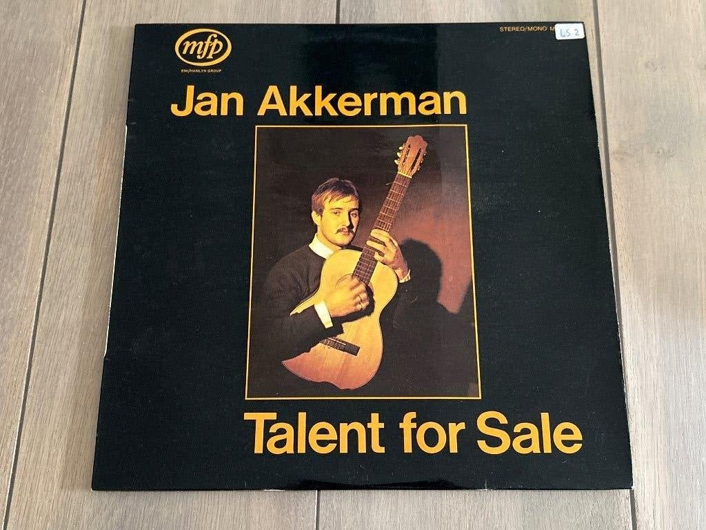 Jan Akkerman Talent for Sale, Overige formaten, Ophalen of Verzenden, Zo goed als nieuw, Beschermende buitenhoes