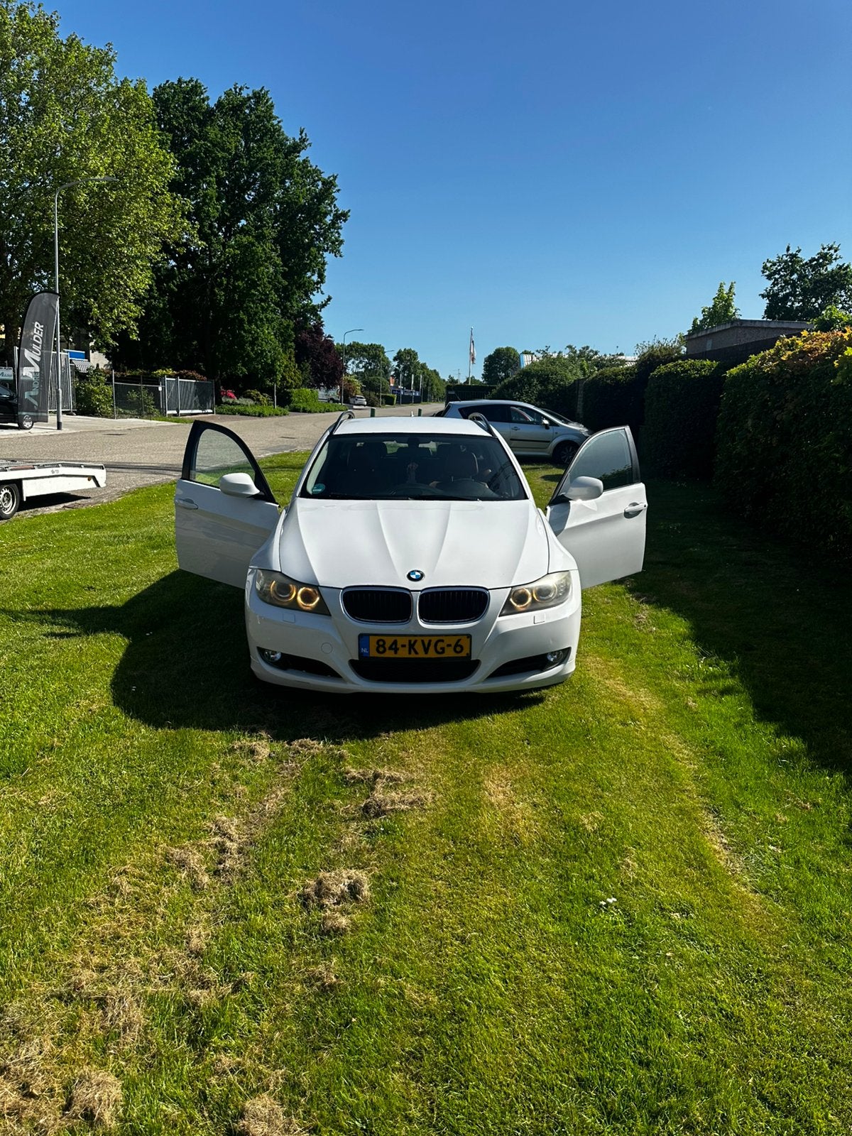 BMW 3-Serie 2.0 D 320 130KW Touring 2010 Wit, Auto's, BMW, 745 kg, Achterwielaandrijving, 1995 cc, Wit