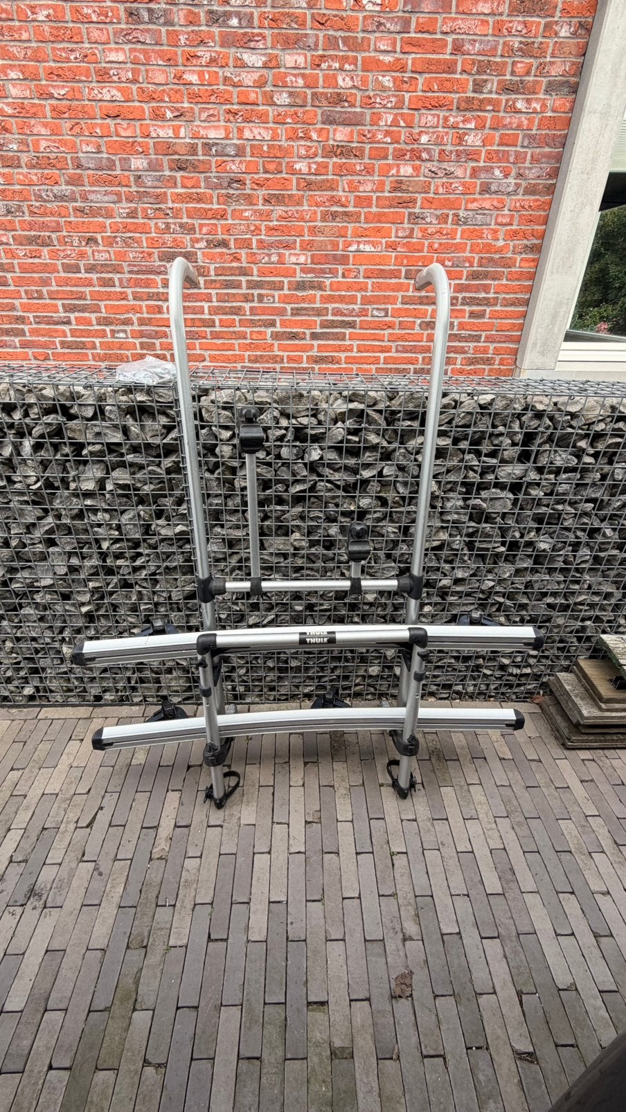 Thule fietsendrager voor een camper/caravan, Auto diversen, Ophalen, 2 fietsen, Gebruikt, Fietsendrager-accessoire