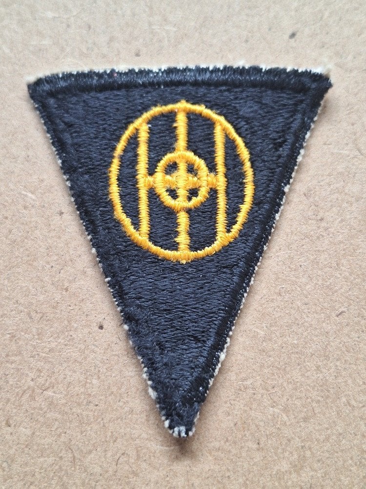 WWII US 83rd Infantry Division patch, Verzenden, Amerika, Embleem of Badge