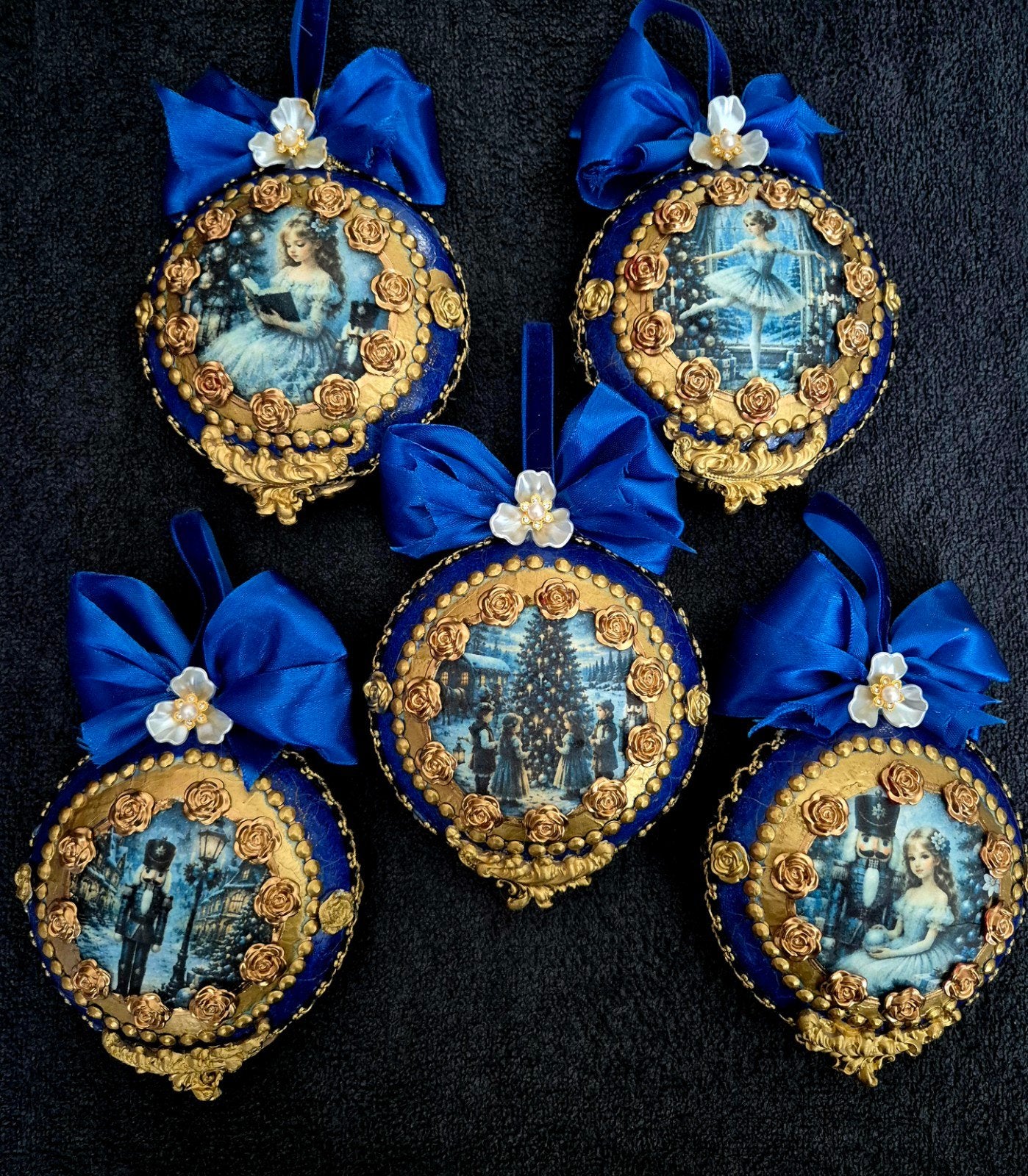 Handgemaakte kerstballen, naar wens gemaakt., Ophalen of Verzenden